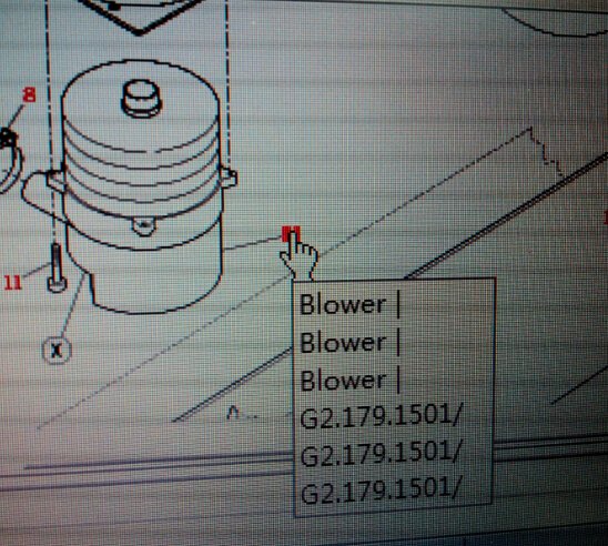 SM52 SM74 blower,G2.179.1501,original new blower,240V,400W