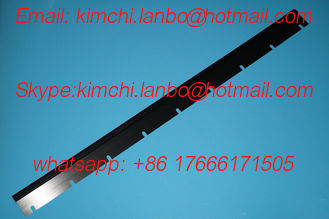 China SM74 machine wash up blade,826*57*0.5mm,9 slots,high quality parts for  SM74 machines supplier