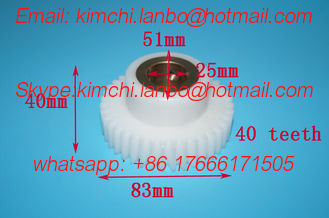 China komori gear,komori machines gear,40 teeth,komori offset printing machines spare parts supplier