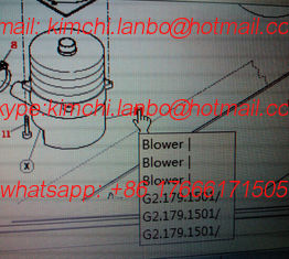 China SM52 SM74 blower,G2.179.1501,original new blower,240V,400W supplier